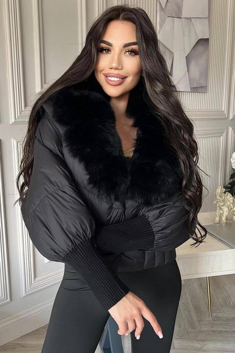 Kurtka REDELZA BLACK, Kolor : czarny, IVET.PL - Modna odzież