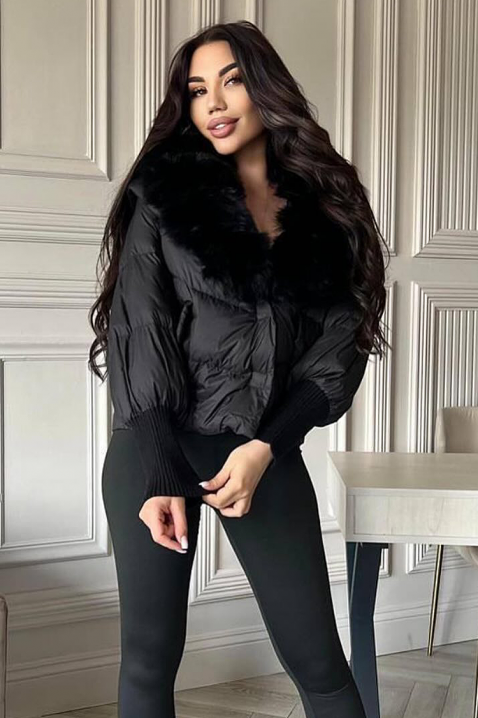 Kurtka REDELZA BLACK, Kolor : czarny, IVET.PL - Modna odzież