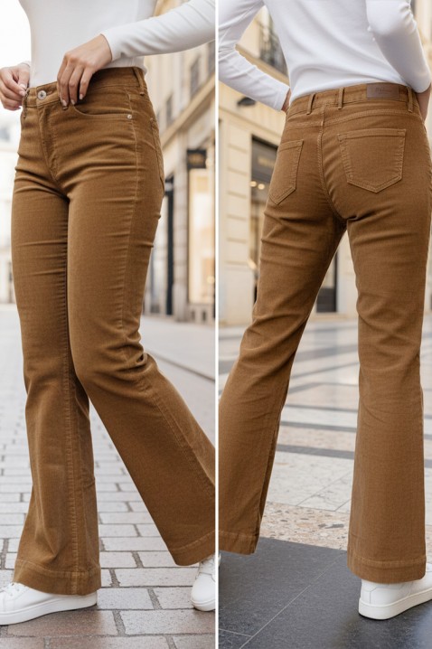 Spodnie BALIZA, Kolor : jasnobrązowy, IVET.PL - Modna odzież