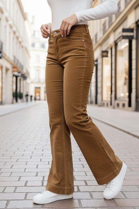 Spodnie BALIZA, Kolor : jasnobrązowy, IVET.PL - Modna odzież