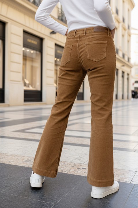 Spodnie BALIZA, Kolor : jasnobrązowy, IVET.PL - Modna odzież