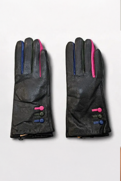 Rękawiczki MISHLENDA, Kolor : czarny, IVET.PL - Modna odzież