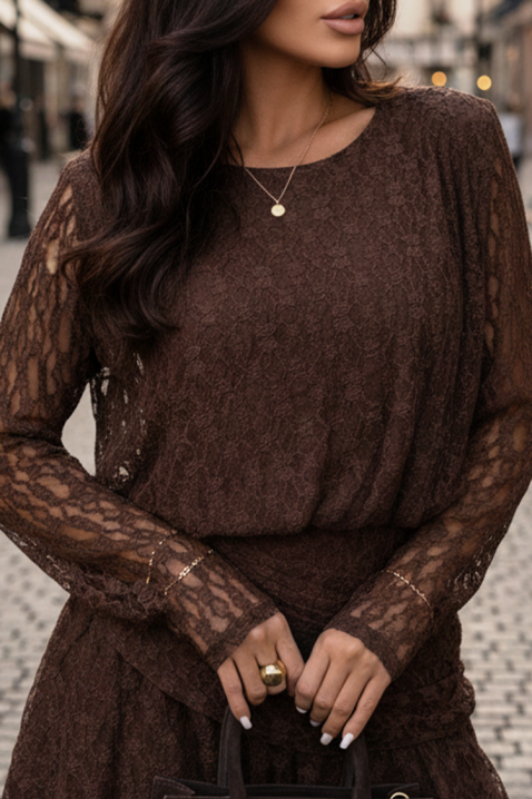 Sukienka TRALNEZA BROWN