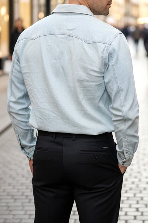 Koszula TORMER SKY, Kolor : błękitny, IVET.PL - Modna odzież