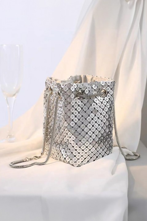 Torebka SREBROLZA, Kolor : srebrny, IVET.PL - Modna odzież