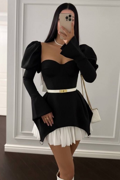 Sukienka DOLENZA BLACK, Kolor : czarny, IVET.PL - Modna odzież