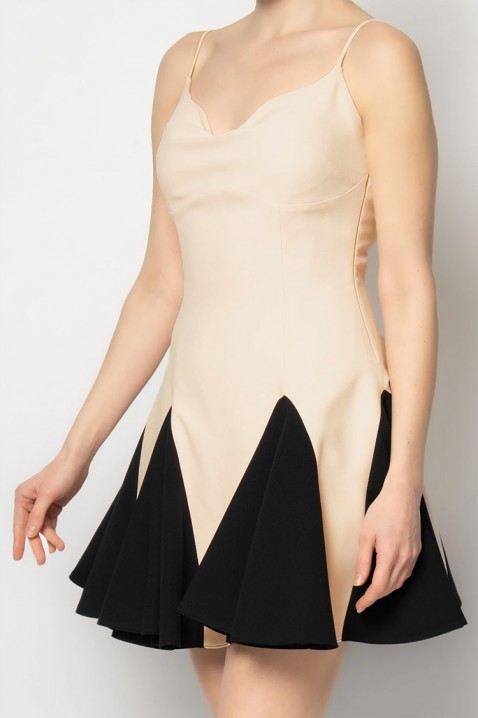 Sukienka KRONDILZA ECRU, Kolor : ecru, IVET.PL - Modna odzież