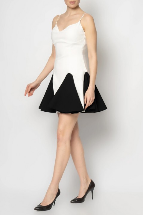 Sukienka KRONDILZA WHITE, Kolor : biały, IVET.PL - Modna odzież