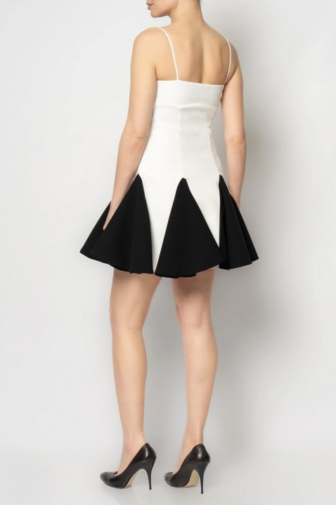 Sukienka KRONDILZA WHITE, Kolor : biały, IVET.PL - Modna odzież