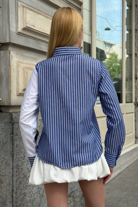 Koszula RAGLENZA, Kolor : chabrowy, IVET.PL - Modna odzież