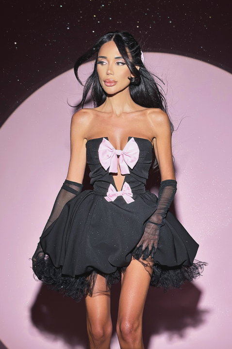 Sukienka ALEVOLZA, Kolor : czarny, IVET.PL - Modna odzież