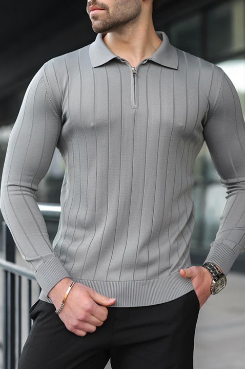 Bluzka NERFEDO, Kolor : szary, IVET.PL - Modna odzież