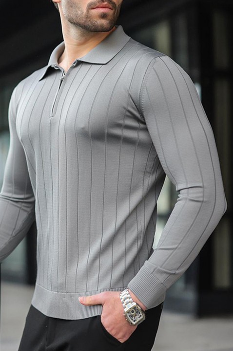 Bluzka NERFEDO, Kolor : szary, IVET.PL - Modna odzież