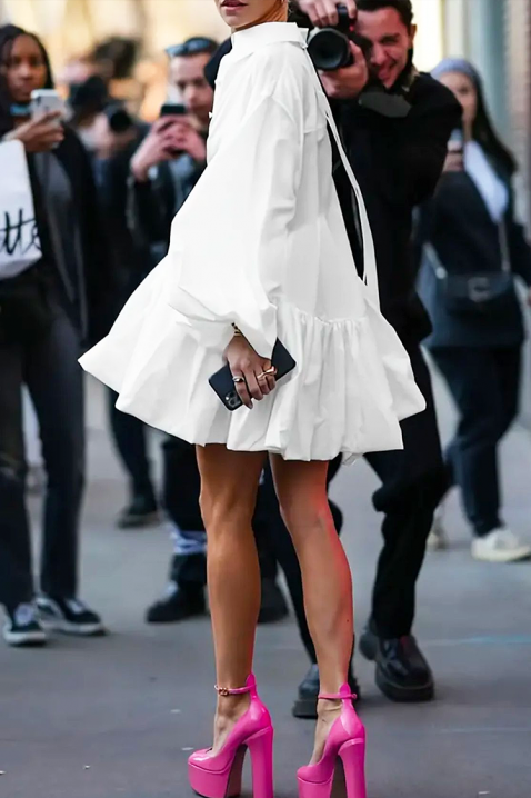 Sukienka DAILINZA, Kolor : biały, IVET.PL - Modna odzież