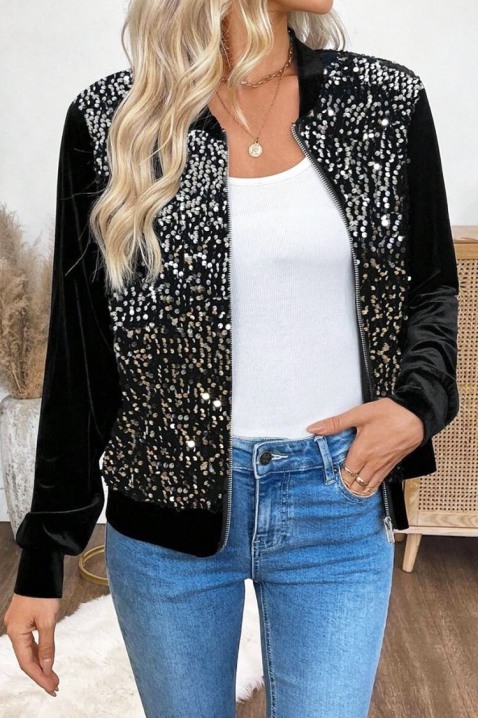 Bluza DEZILVA BLACK, Kolor : czarny, IVET.PL - Modna odzież