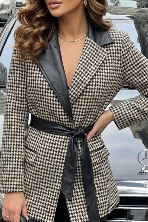 Marynarka SKAPILZA BLACK, Kolor : czarny, IVET.PL - Modna odzież