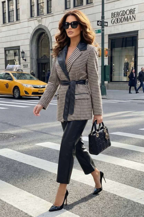 Marynarka SKAPILZA BLACK, Kolor : czarny, IVET.PL - Modna odzież