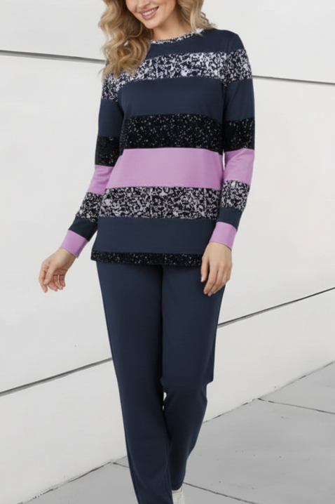 Komplet VERGIONA LILA, Kolor : fioletowy, IVET.PL - Modna odzież