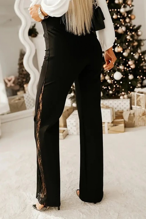 Spodnie VERTIADA, Kolor : czarny, IVET.PL - Modna odzież