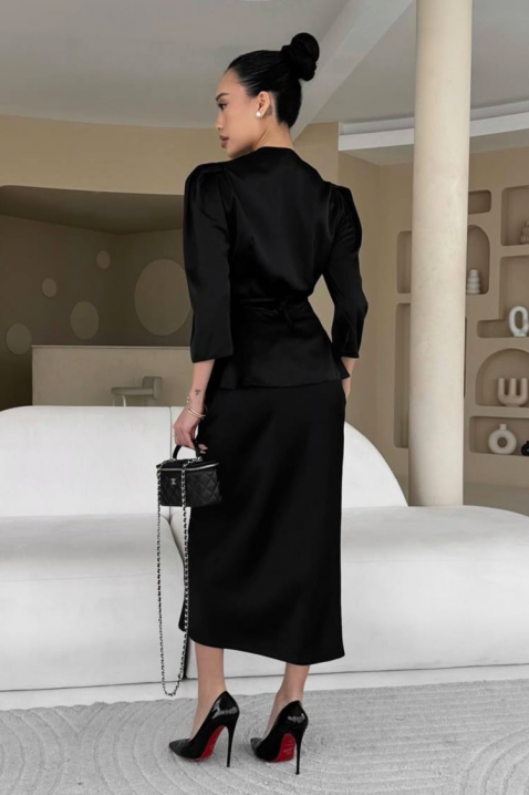 Komplet SATELZA BLACK, Kolor : czarny, IVET.PL - Modna odzież