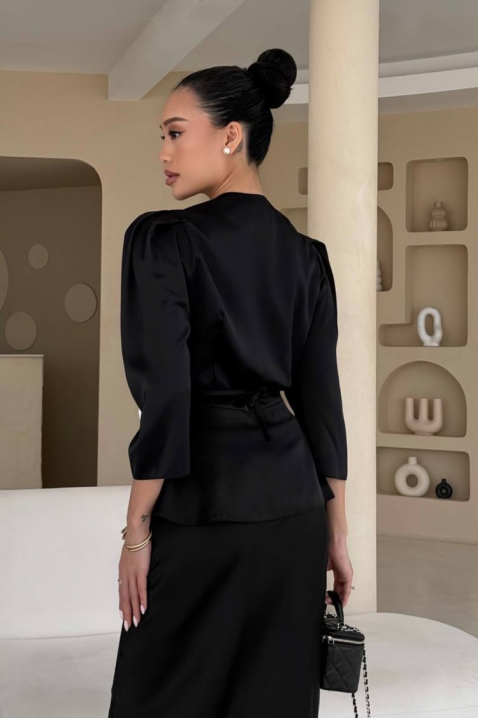 Komplet SATELZA BLACK, Kolor : czarny, IVET.PL - Modna odzież