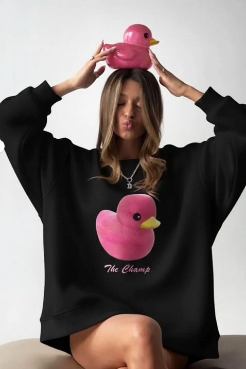 Bluzka STRAZANA BLACK, Kolor : czarny, IVET.PL - Modna odzież