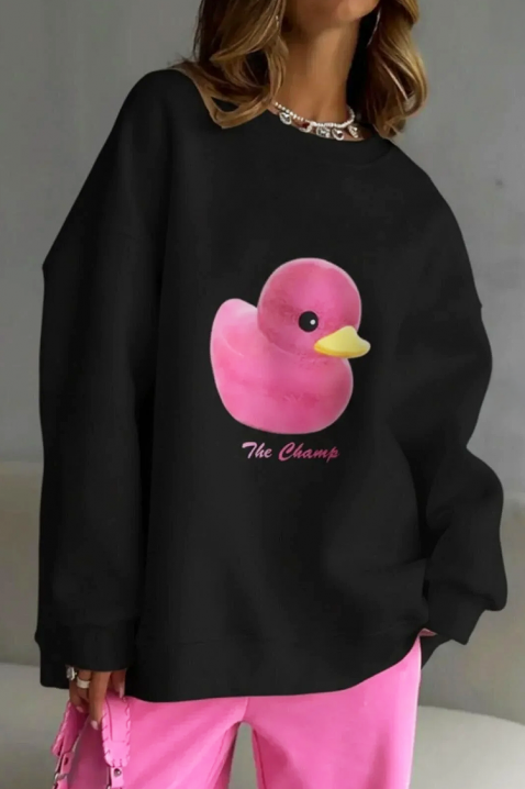 Bluzka STRAZANA BLACK, Kolor : czarny, IVET.PL - Modna odzież