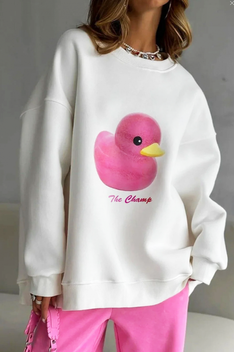 Bluzka STRAZANA WHITE, Kolor : biały, IVET.PL - Modna odzież