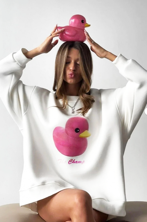 Bluzka STRAZANA WHITE, Kolor : biały, IVET.PL - Modna odzież