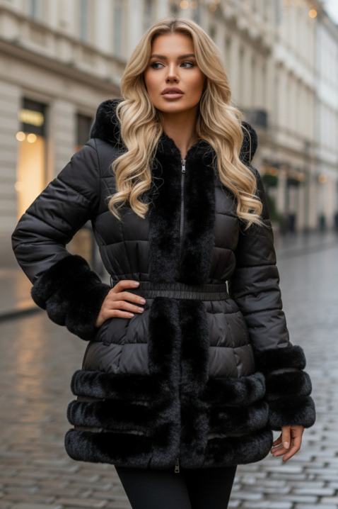 Kurtka POLDINA, Kolor : czarny, IVET.PL - Modna odzież