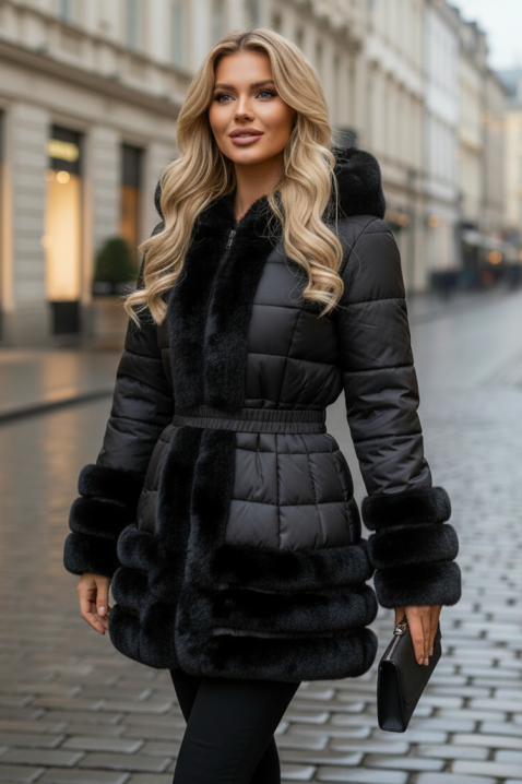 Kurtka POLDINA, Kolor : czarny, IVET.PL - Modna odzież