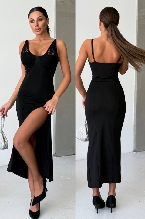 Sukienka TENFORA, Kolor : czarny, IVET.PL - Modna odzież