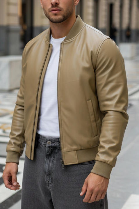 Kurtka MOBEZO, Kolor :  beżowy, IVET.PL - Modna odzież