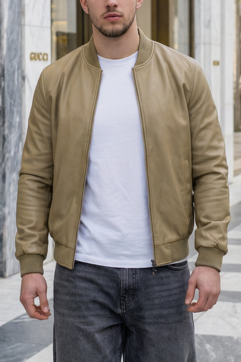 Kurtka MOBEZO, Kolor :  beżowy, IVET.PL - Modna odzież