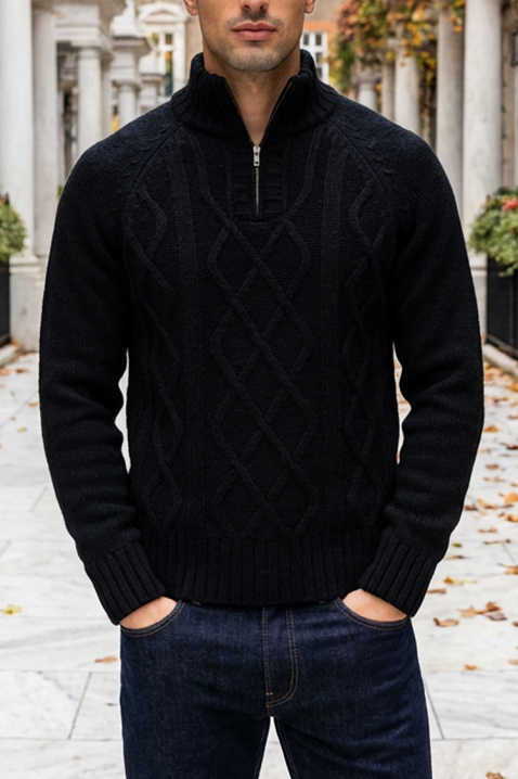 Sweter MOXORO BLACK, Kolor : czarny, IVET.PL - Modna odzież