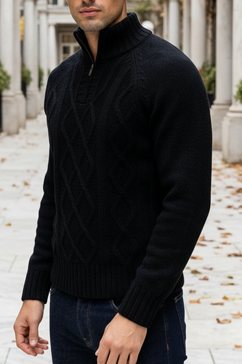 Sweter MOXORO BLACK, Kolor : czarny, IVET.PL - Modna odzież