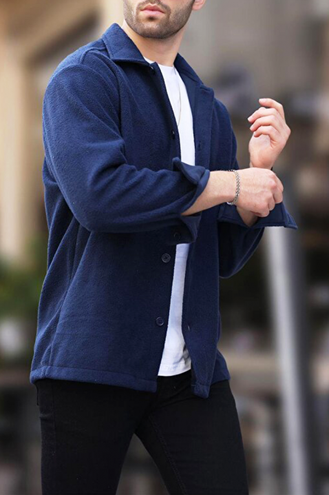 Koszula ROXEN NAVY, Kolor : granatowy, IVET.PL - Modna odzież