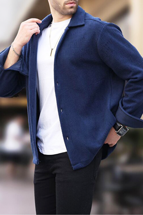 Koszula ROXEN NAVY, Kolor : granatowy, IVET.PL - Modna odzież