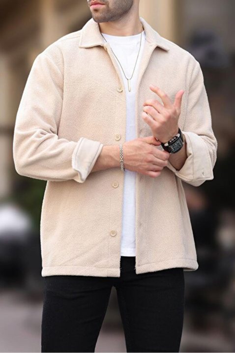 Koszula ROXEN BEIGE, Kolor :  beżowy, IVET.PL - Modna odzież