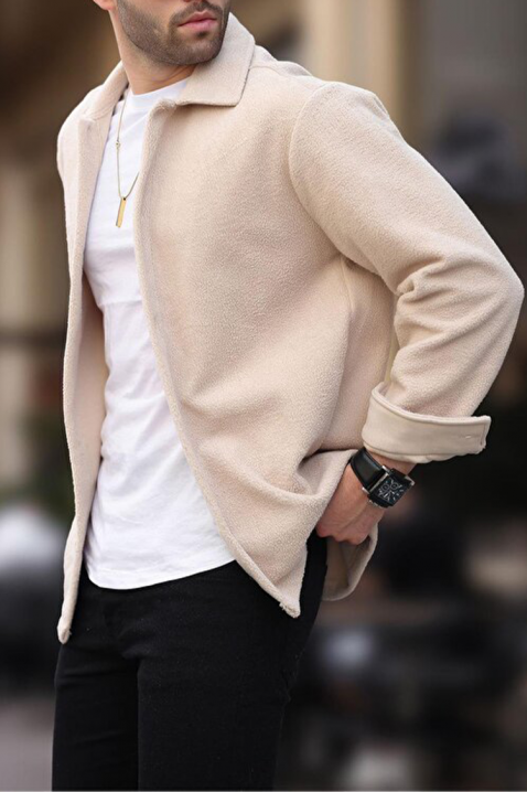 Koszula ROXEN BEIGE, Kolor :  beżowy, IVET.PL - Modna odzież