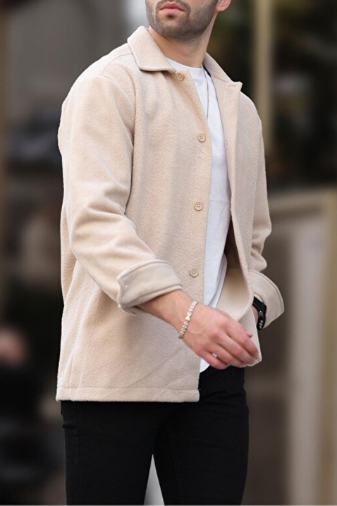 Koszula ROXEN BEIGE, Kolor :  beżowy, IVET.PL - Modna odzież