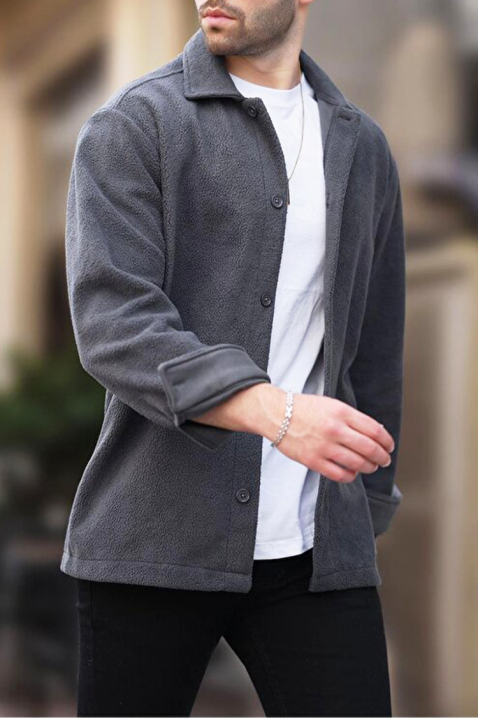 Koszula ROXEN GRAFIT, Kolor : grafitowy, IVET.PL - Modna odzież