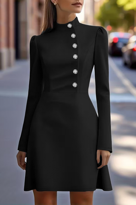 Sukienka VISOLGA BLACK, Kolor : czarny, IVET.PL - Modna odzież