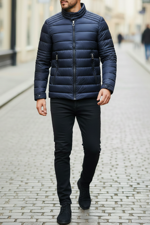 Kurtka TORZO NAVY, Kolor : granatowy, IVET.PL - Modna odzież