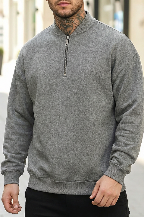 Bluzka MENEJO GREY, Kolor : szary, IVET.PL - Modna odzież