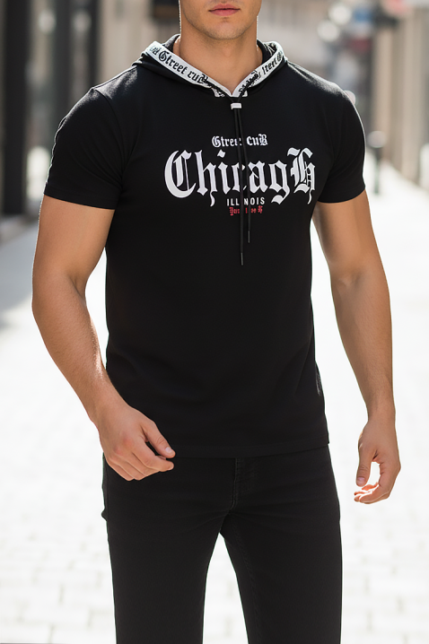 Koszulka PRILGO BLACK, Kolor : czarny, IVET.PL - Modna odzież