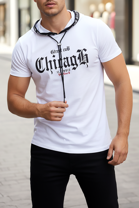 Koszulka PRILGO WHITE, Kolor : biały, IVET.PL - Modna odzież