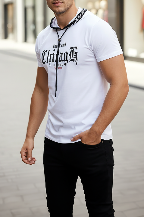 Koszulka PRILGO WHITE, Kolor : biały, IVET.PL - Modna odzież