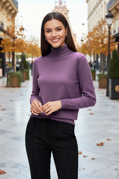 Sweter ERTIVOMA LILA, Kolor : fioletowy, IVET.PL - Modna odzież