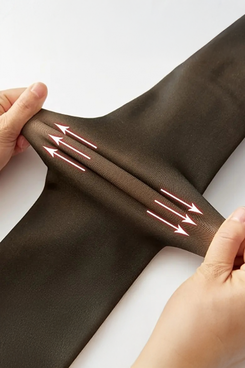 Rajstopy z polarem KATELONA, Kolor : czarny, IVET.PL - Modna odzież